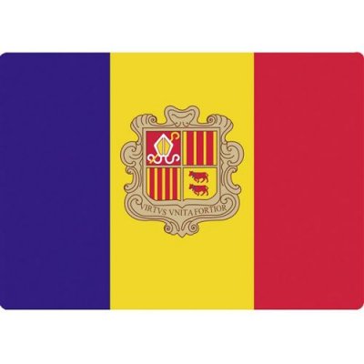 GENERIQUE Informatique Tapis de souris drapeau Andorre