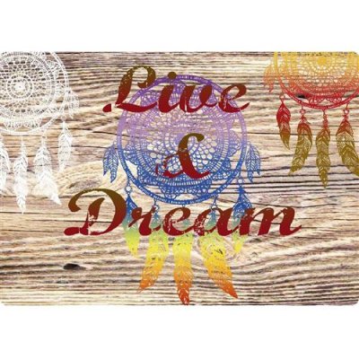 GENERIQUE Informatique Tapis de souris Live and Dream