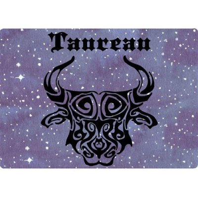GENERIQUE Informatique Tapis de souris signe du zodiaque Taureau