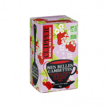 CLIPPER (CUPPER) Infusion Mes Belles Gambettes Bio - 20 Sachets - Clipper