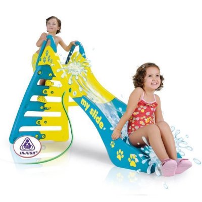INJUSA  slide My First Slide bleu / jaune 200 cm