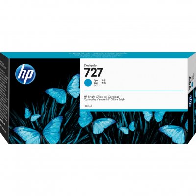HP Ink cartridge no 727 cyan  f9j76a