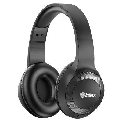 INKAX  Casque Bluetooth Pliable - Noir
