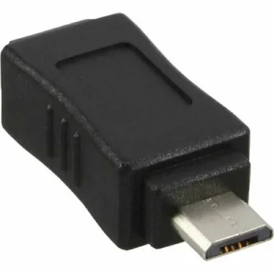 INLINE  31602 Adaptateur Micro-USB Micro-B plug &agrave; Mini USB 5 pin socket