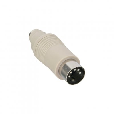 INLINE  33949 C&acirc;ble Interface et Adaptateur 5p DIN PS/2, Blanc
