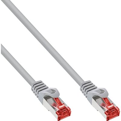 INLINE  4043718231300 c&acirc;ble de r&eacute;seau Gris 5 m Cat6 S/FTP (S-STP)