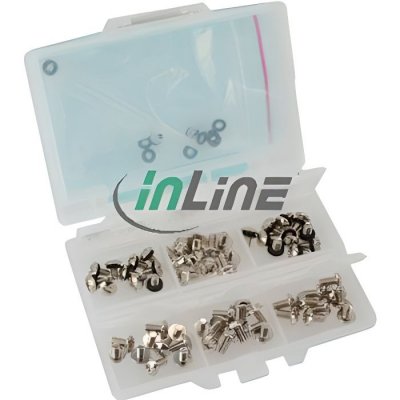 INTOS ELECTRONIC AG InLine&reg; 77789 Jeu DE VIS pour PC 83 PI&Egrave;CES