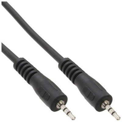 INLINE &reg; C&acirc;ble jack, 2,5mm m&acirc;le/m&acirc;le, St&eacute;r&eacute;o, 0,5m