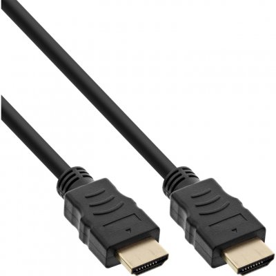 INLINE  Compatible HDMI Kabel High Speed mit Ethernet, Schwarz - 5m