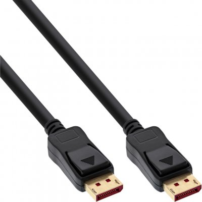 INLINE  displayport 1.4 kabel, schwarz - 5m