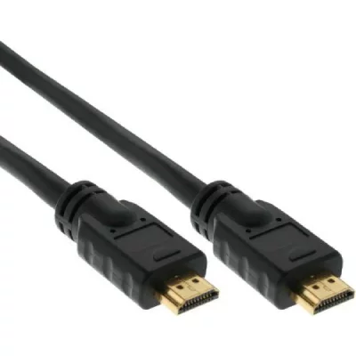 INLINE  HDMI Kabel High Speed 1m - black