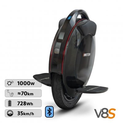 INMOTION  - Gyroroue V8S - 1000W - 70Km d'autonomie