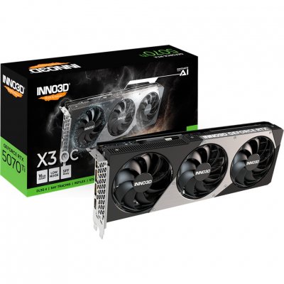 INNO3D  Carte Graphique Rtx 5070 Ti X3 Oc 16gb Gddr7 