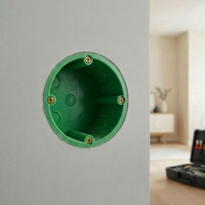 ZENITECH INOTECH Bo&icirc;te encastrement d65mm prof.40mm plaque de pl&acirc;tre vrac