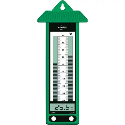 INOVALLEY  315ELG Thermom&egrave;tre Mini/Maxi Plastique Vert