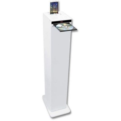 INOVALLEY  hp32-cd-w tour de son bluetooth - lecteur cd - blanc