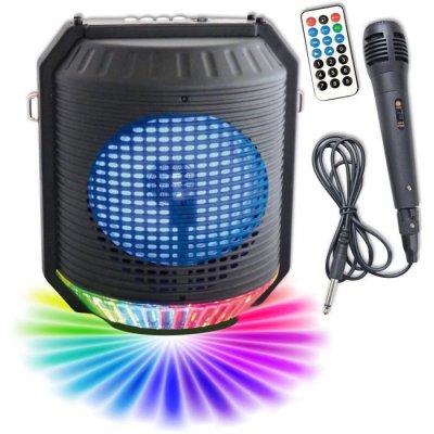 INOVALLEY  HP74-BTH - Enceinte sans fil Bluetooth - Noir