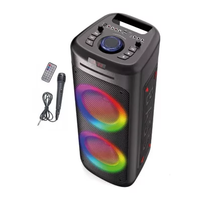 INOVALLEY  MS06-CD-XXL - Enceinte sans fil Bluetooth - Noir