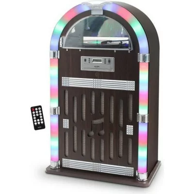 INOVALLEY  retro32 jukebox vinyle / cd / fm bluetooth