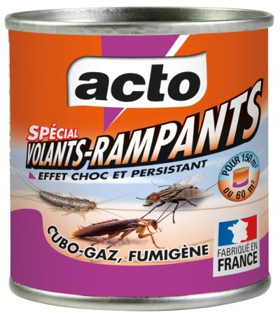 ACTO Insecticide fumig&egrave;ne cubo-gaz - 150 m&sup3;
