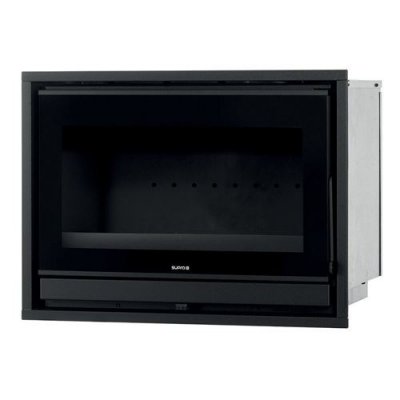 SUPRA Insert &agrave; bois NEO 76 16/9 - 10kW - vision 16/9&egrave;me - 80 x 59,5 x 48 cm