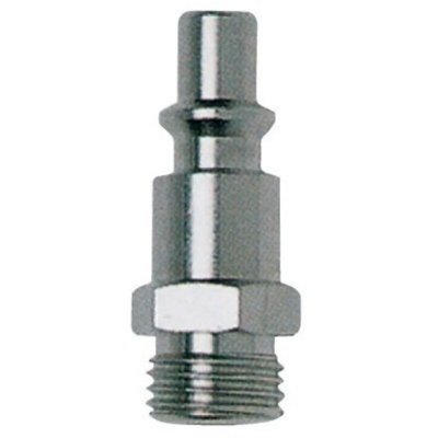 MECAFER Insert rapide filet&eacute; 1/4 m&acirc;le pour outil pneumatique 