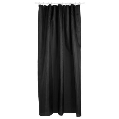 INSTANT D O Instant d'O - Rideau de douche - Polyester - 180 x 200 cm - Noir
