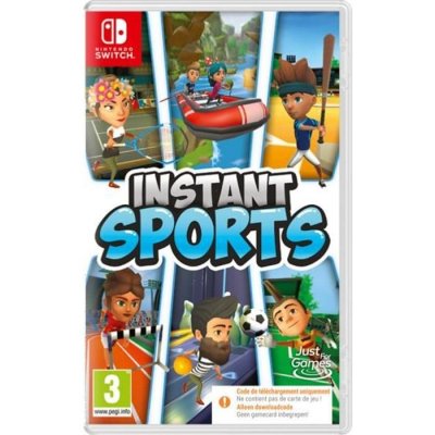 JUST FOR GAMES Instant Sport Code in a box Nintendo Switch 