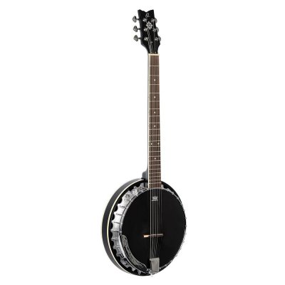 ORTEGA Instruments divers  BANJO 6 OBJ3506 BLACK + HOUSSE Banjos