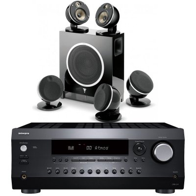 FOCAL Integra DRX 3.4 Noir +  D&ocirc;me Flax Pack 5.1 Noir