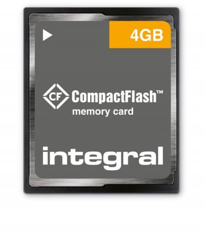 INTEGRAL  - carte m&eacute;moire flash - 4 Go - CompactFlash