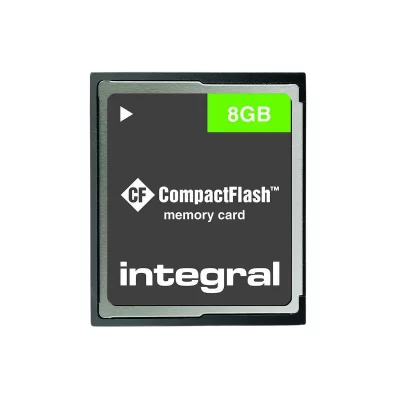 INTEGRAL  - Carte m&eacute;moire flash - 8 Go - CompactFlash