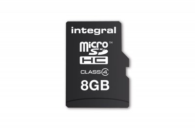 INTEGRAL  - carte memoire flash - 8 Go - micro SDHC