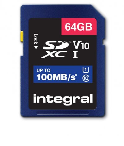 INTEGRAL  Carte SDXC Ultima Pro U1 64G (100MB/s) (Class 10)