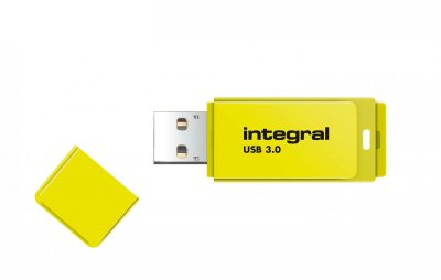 INTEGRAL EUROPE Integral Cl&eacute; USB 3.0 Neon 16 go Jaune 