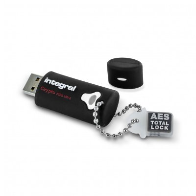 INTEGRAL  cle usb3.0 cryptee 16gb crypto black fip