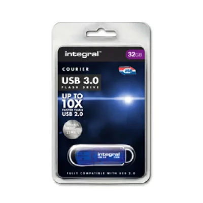 INTEGRAL Int&eacute;gral Courier - Cl&eacute; USB 3.0 64 Go 