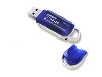 INTEGRAL EUROPE Integral Courier FIPS 197 Encrypted USB 3.0 - cl&eacute; USB - 16 Go 
