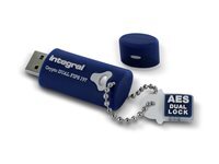 INTEGRAL  Crypto Dual - cl&eacute; USB - 8 Go 