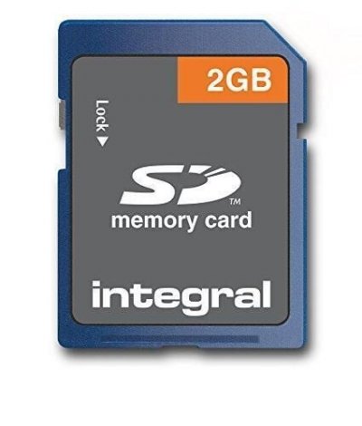 INTEGRAL  INSD2GV2NDB m&eacute;moire flash 2 Go SD - Neuf