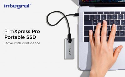 INTEGRAL  Memory SlimXpress Pro Portable SSD 2 To 