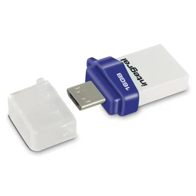 INTEGRAL  Micro Fusion - Cl&eacute; USB - 16 Go - USB 3.0 / micro USB