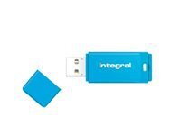 INTEGRAL EUROPE Int&eacute;gral Neon bleu cl&eacute; USB 3.0 - 16 Go
