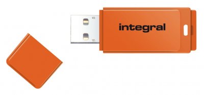 INTEGRAL  Neon Orange - Cl&eacute; USB 8 Go 