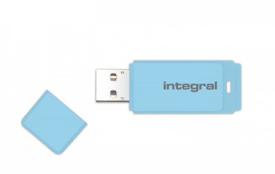 INTEGRAL  Pastel - Cl&eacute; USB - 8 Go - USB 2.0 - Ciel bleu