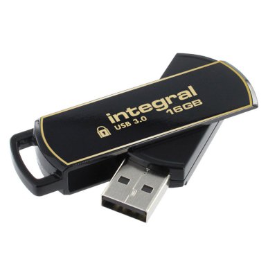 INTEGRAL  Secure 360 - cl&eacute; USB - 16 Go 