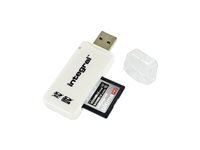 INTEGRAL EUROPE Integral USB 2.0 Single Slot SD Reader - lecteur de carte - USB 2.0