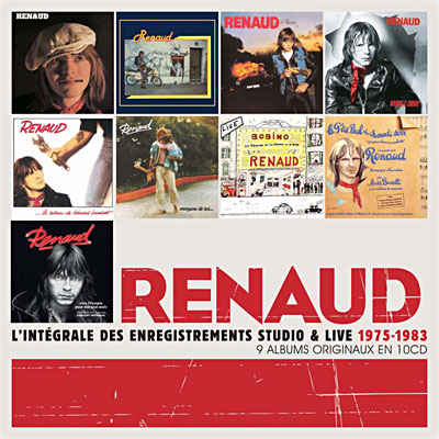 Int&eacute;grale des enregistrements studio et Live 1975- 1983 Coffret
