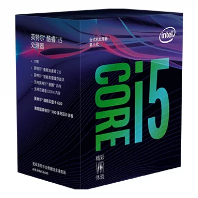 INTEL  Core i5-8600K 3.6GHz / 4.3GHz