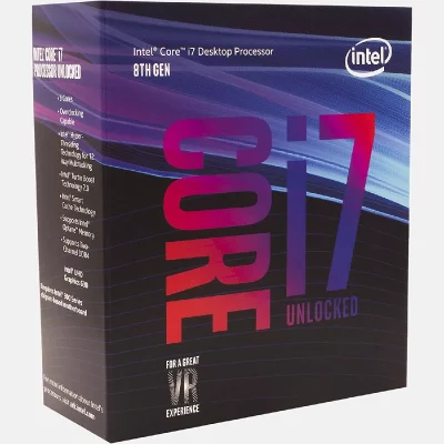 INTEL  Core i7-8700K processeur 3,7 GHz 12 Mo Smart Cache Bo&icirc;te - Neuf